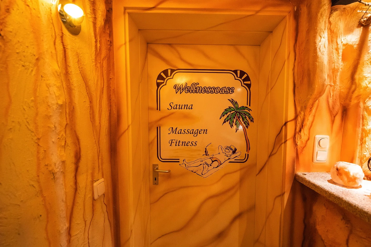 Sauna und Ruheraum