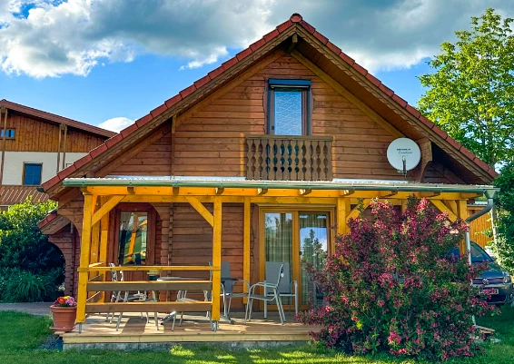 Ferien Massivblockhütte Silvia