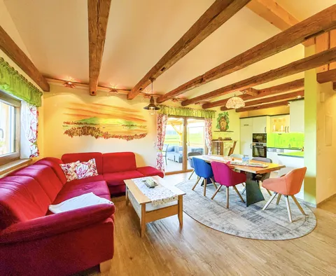 geräumiges Wohnzimmer